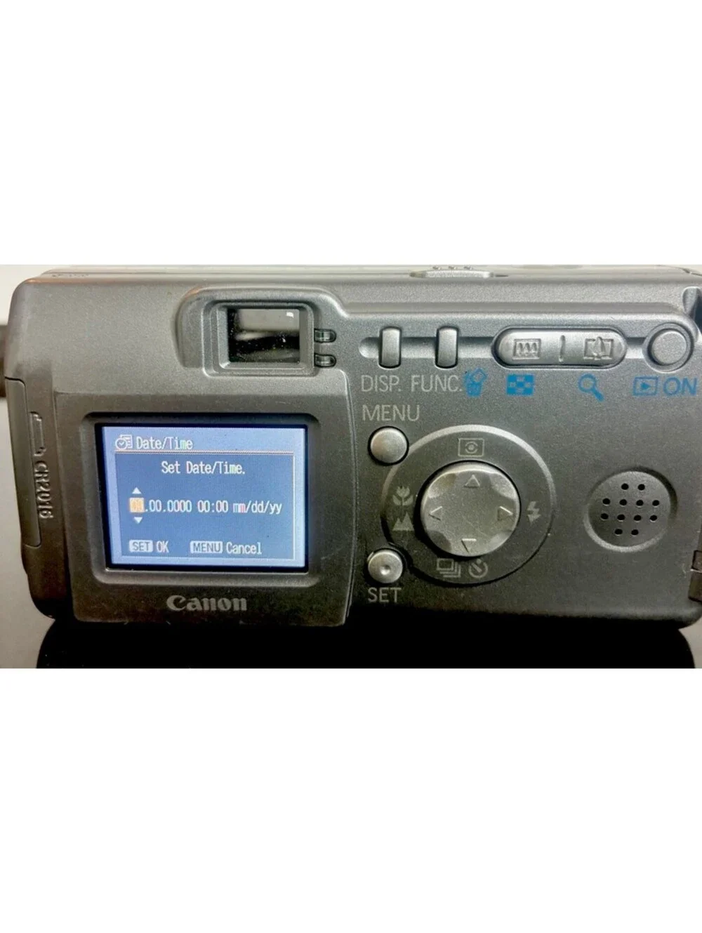 Cannon Power Shot 300 3.2 Pixels Needs Memory Flash Card Silver